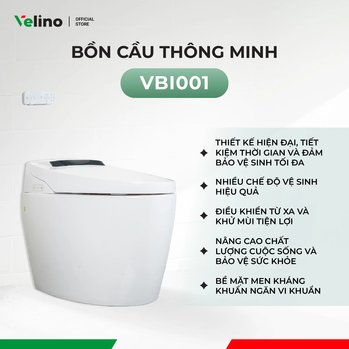 Bệt Thông Minh Velino cao cấp VBI001
