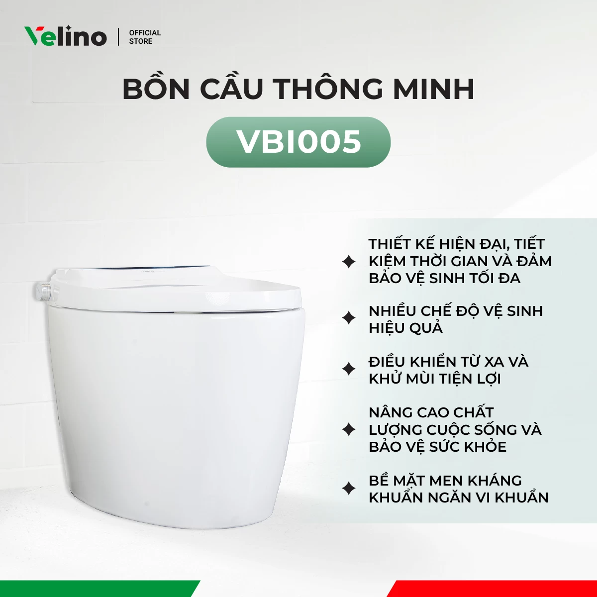Bệt Thông Minh Velino cao cấp VBI005