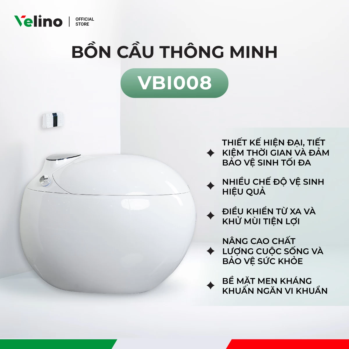 Bệt Thông Minh Velino cao cấp VBI008