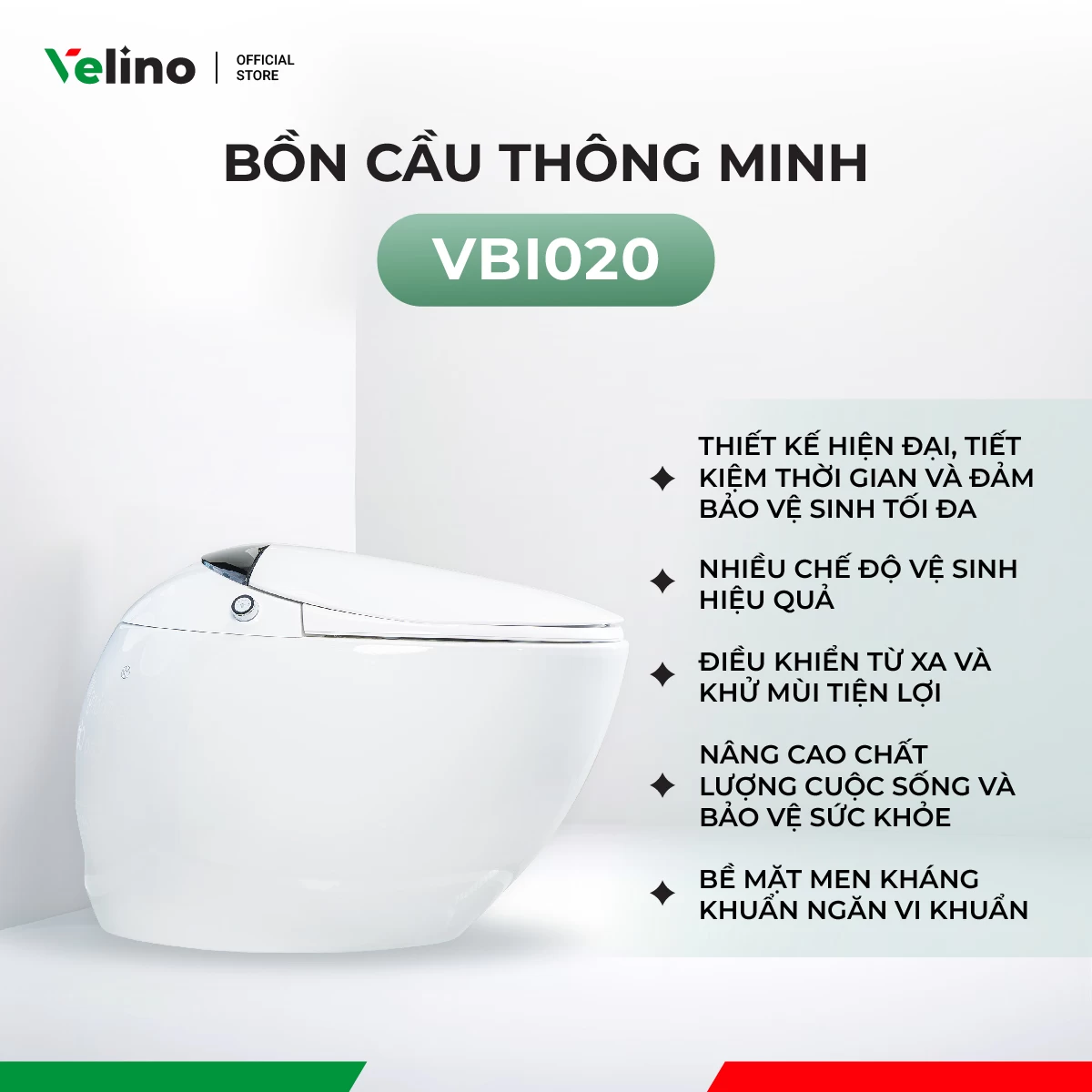 Bệt Thông Minh Velino cao cấp VBI020