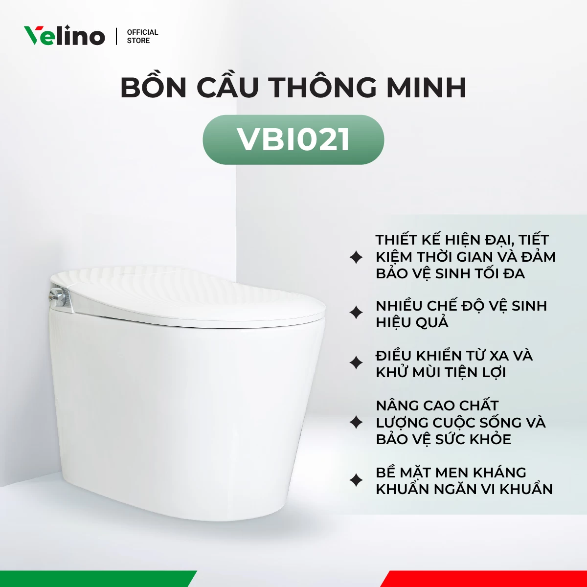 Bệt Thông Minh Velino cao cấp VBI021