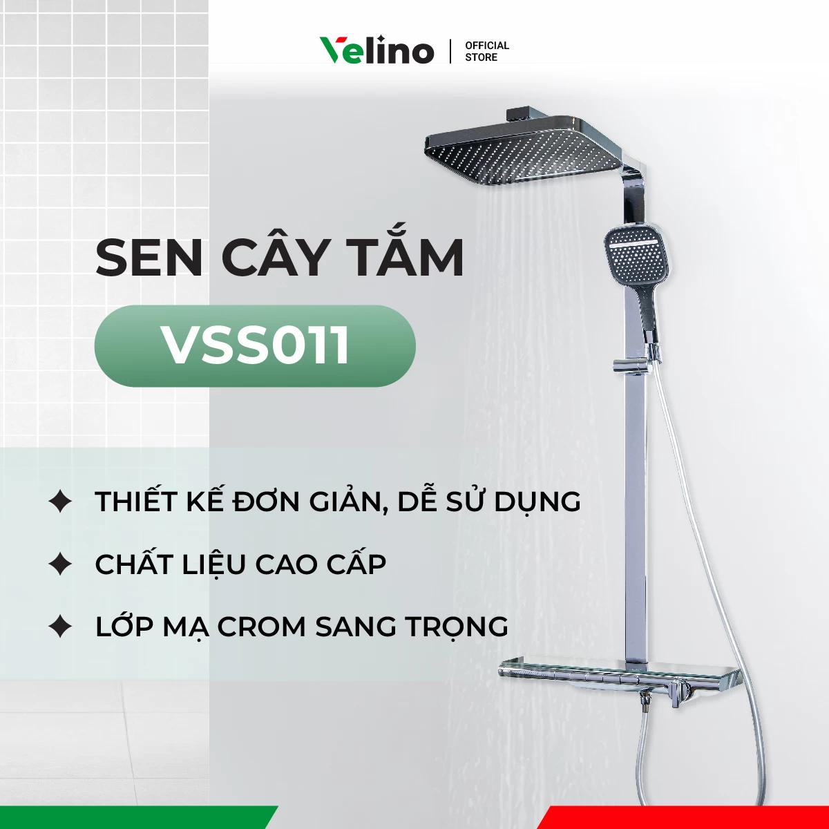 Sen Cây Tắm Velino cao cấp VSS011