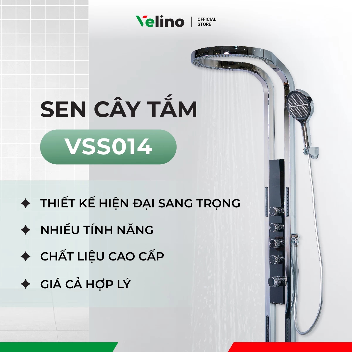 Sen Cây Tắm Velino cao cấp VSS014