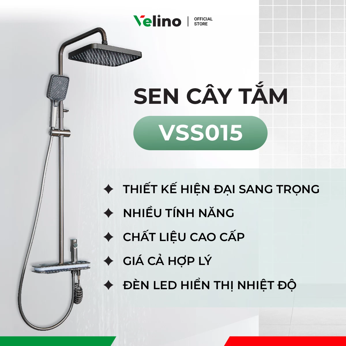 Sen Cây Tắm Velino cao cấp VSS015