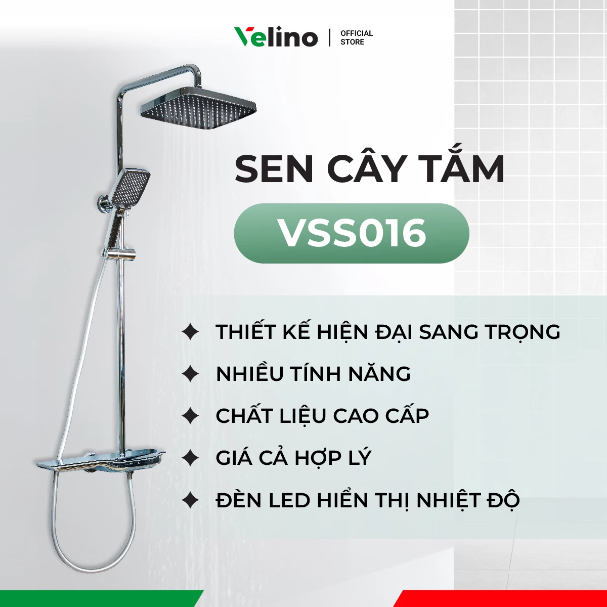 Sen Cây Tắm Velino cao cấp VSS016