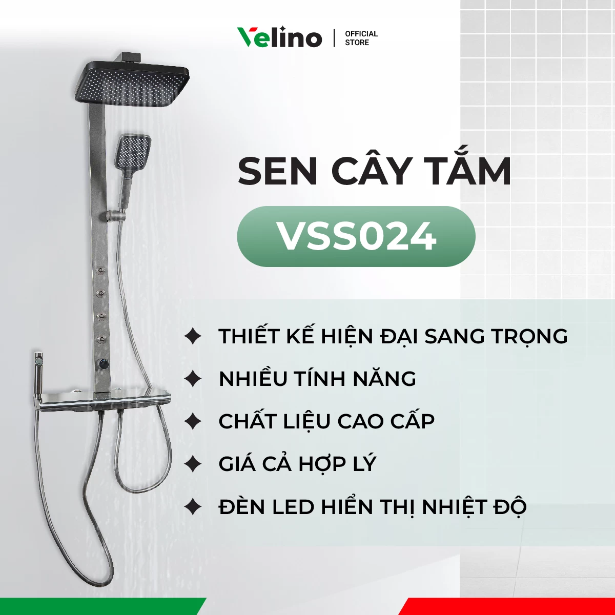 Sen Cây Tắm Velino cao cấp VSS024