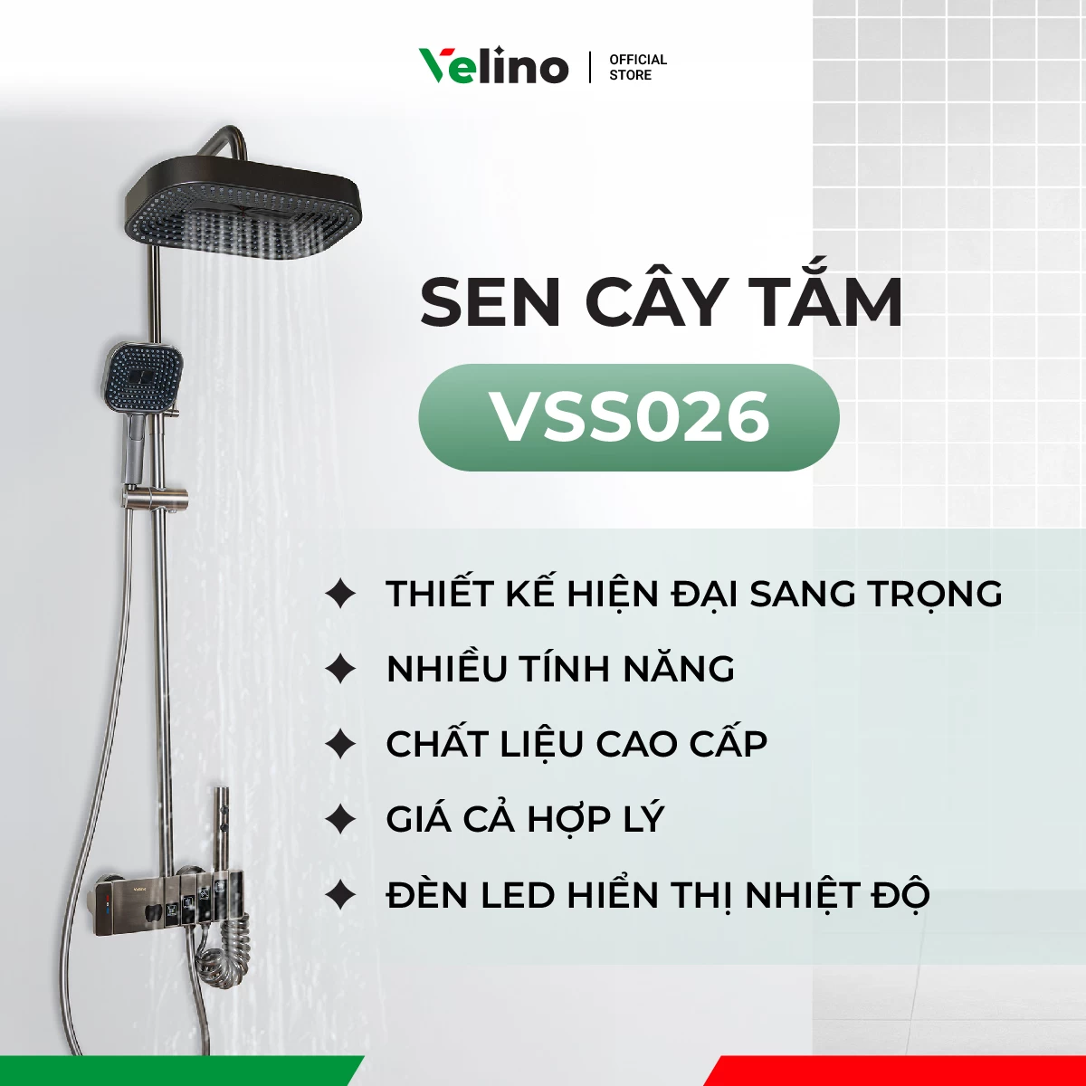 Sen Cây Tắm Velino cao cấp VSS026