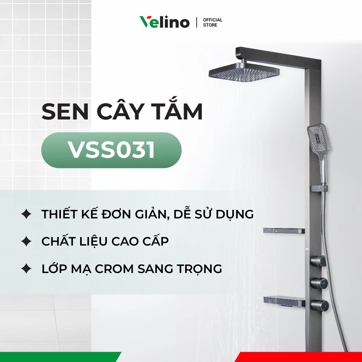 Sen Cây Tắm Velino cao cấp VSS031
