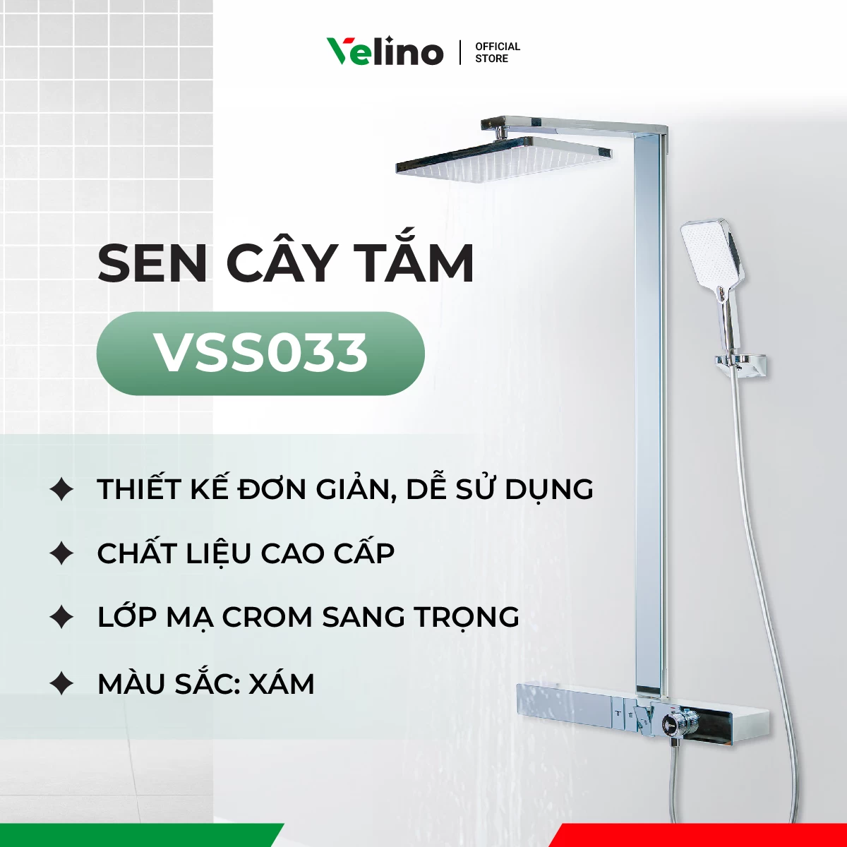 Sen Cây Tắm Velino cao cấp VSS033