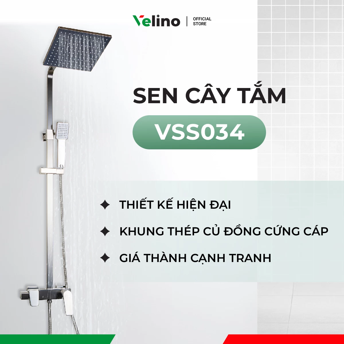 Sen Cây Tắm Velino cao cấp VSS34