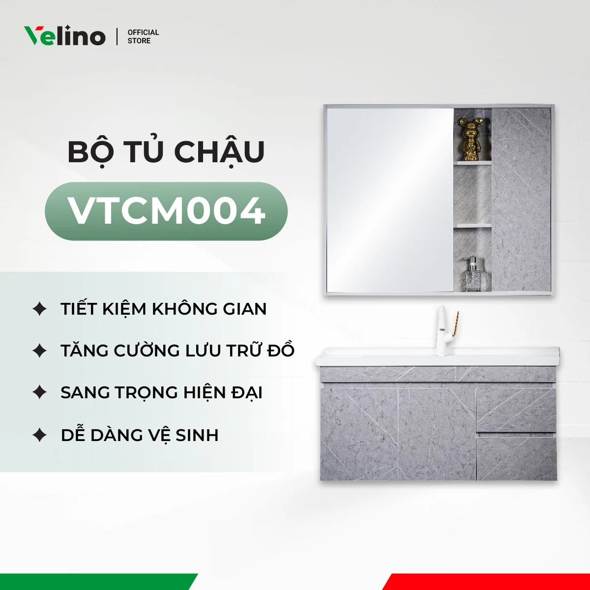 Tủ chậu cao cấp VTCM004