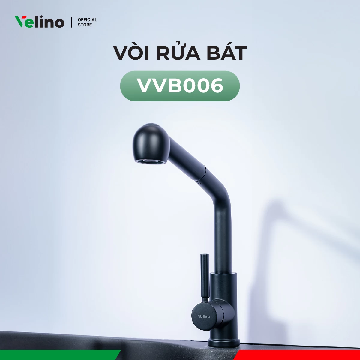Vòi rửa bát Velino cao cấp VVB006
