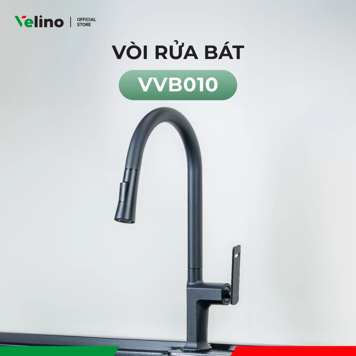 Vòi Rửa Bát Velino cao cấp VVB010