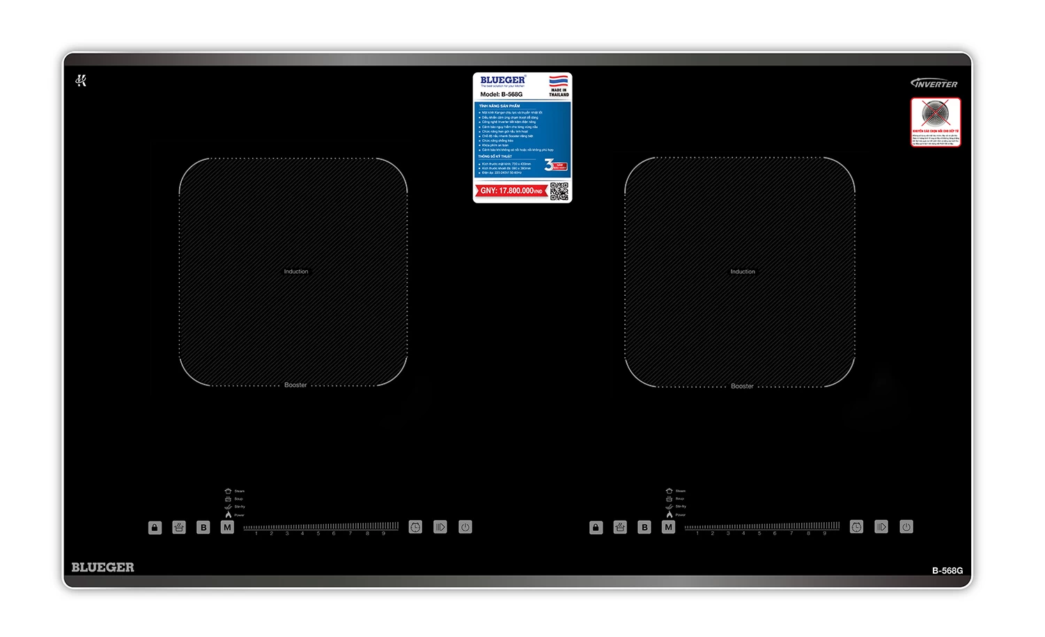 Bếp Từ Cao Cấp Blueger B-IH6800EU